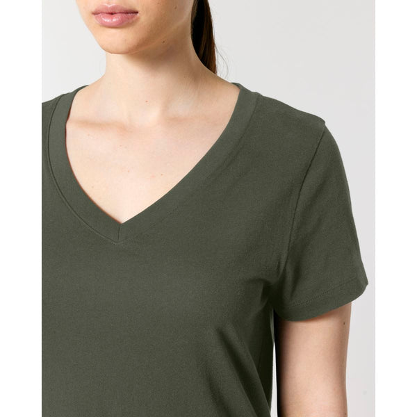 T Shirt Donna Con Scollo A V Stella Isla - personalizzabile con logo