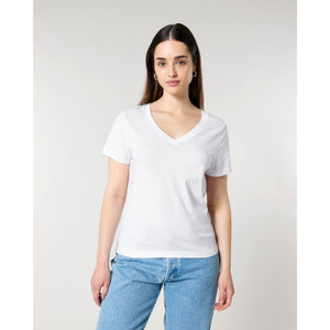 T Shirt Donna Con Scollo A V Stella Isla - personalizzabile con logo