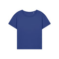 T Shirt Donna Con Scollo Tondo Ampio Stella Serena blu / XS - personalizzabile con logo
