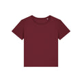 T Shirt Donna Con Scollo Tondo Ampio Stella Serena bordeaux / XS - personalizzabile con logo