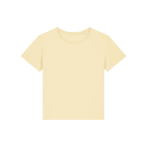 T Shirt Donna Con Scollo Tondo Ampio Stella Serena giallo / XS - personalizzabile con logo
