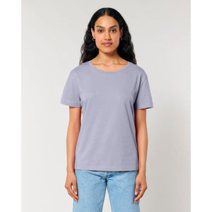 T Shirt Donna Con Scollo Tondo Ampio Stella Serena - personalizzabile con logo