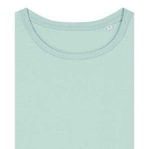 T Shirt Donna Con Scollo Tondo Ampio Stella Serena - personalizzabile con logo