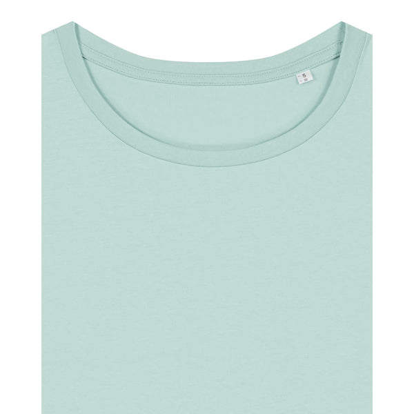 T Shirt Donna Con Scollo Tondo Ampio Stella Serena - personalizzabile con logo