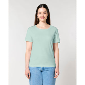 T Shirt Donna Con Scollo Tondo Ampio Stella Serena - personalizzabile con logo