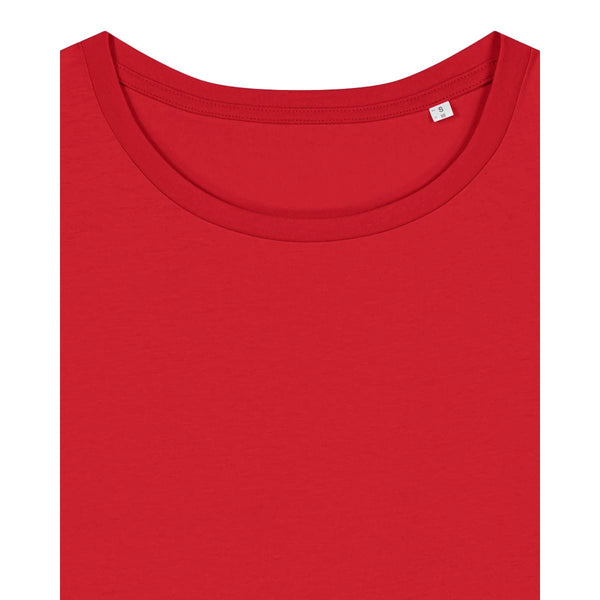T Shirt Donna Con Scollo Tondo Ampio Stella Serena - personalizzabile con logo
