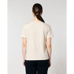 T Shirt Donna Con Scollo Tondo Ampio Stella Serena - personalizzabile con logo