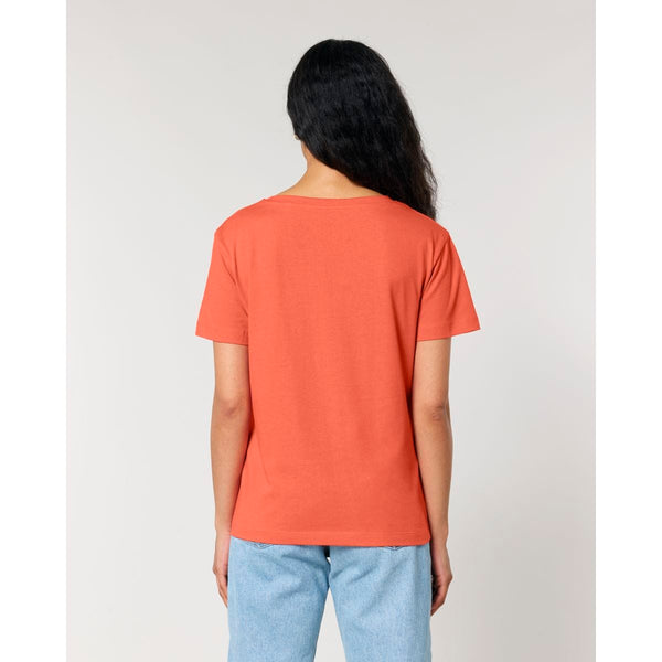 T Shirt Donna Con Scollo Tondo Ampio Stella Serena - personalizzabile con logo