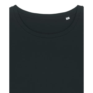 T Shirt Donna Con Scollo Tondo Ampio Stella Serena - personalizzabile con logo