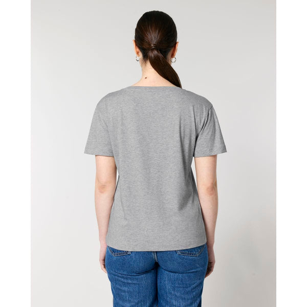 T Shirt Donna Con Scollo Tondo Ampio Stella Serena - personalizzabile con logo