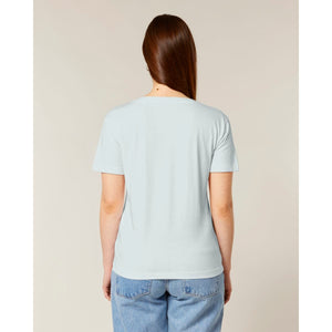 T Shirt Donna Con Scollo Tondo Ampio Stella Serena - personalizzabile con logo