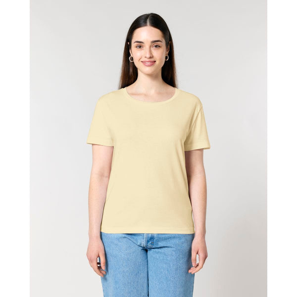 T Shirt Donna Con Scollo Tondo Ampio Stella Serena - personalizzabile con logo
