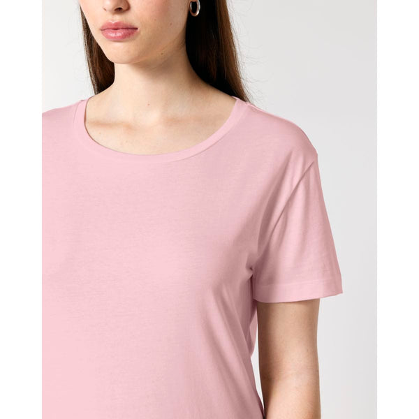 T Shirt Donna Con Scollo Tondo Ampio Stella Serena - personalizzabile con logo