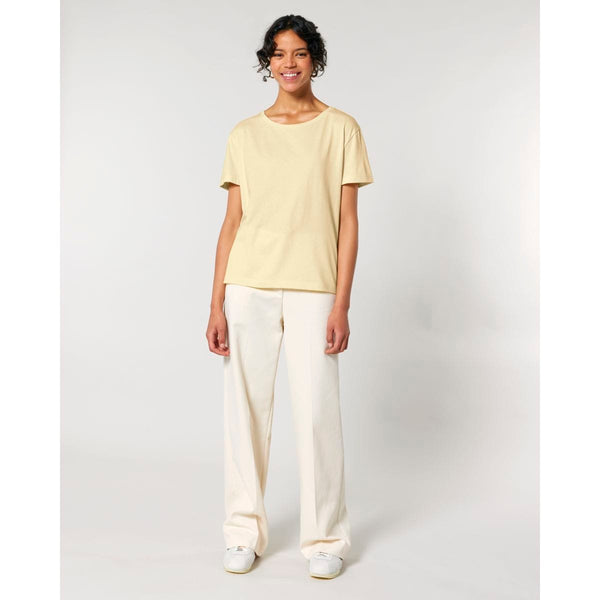 T Shirt Donna Con Scollo Tondo Ampio Stella Serena - personalizzabile con logo