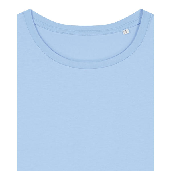 T Shirt Donna Con Scollo Tondo Ampio Stella Serena - personalizzabile con logo