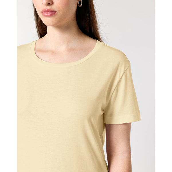 T Shirt Donna Con Scollo Tondo Ampio Stella Serena - personalizzabile con logo
