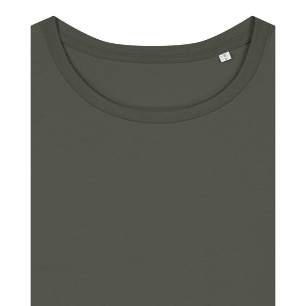 T Shirt Donna Con Scollo Tondo Ampio Stella Serena - personalizzabile con logo