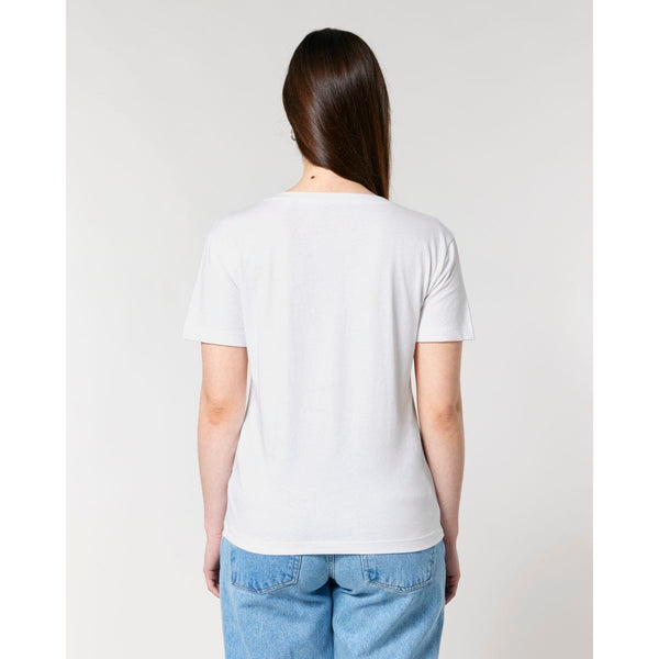 T Shirt Donna Con Scollo Tondo Ampio Stella Serena - personalizzabile con logo