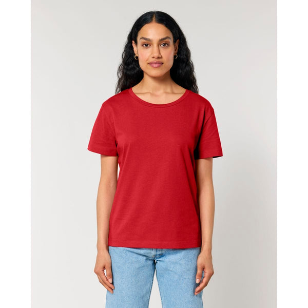 T Shirt Donna Con Scollo Tondo Ampio Stella Serena - personalizzabile con logo