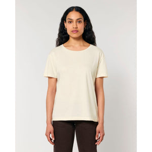 T Shirt Donna Con Scollo Tondo Ampio Stella Serena - personalizzabile con logo