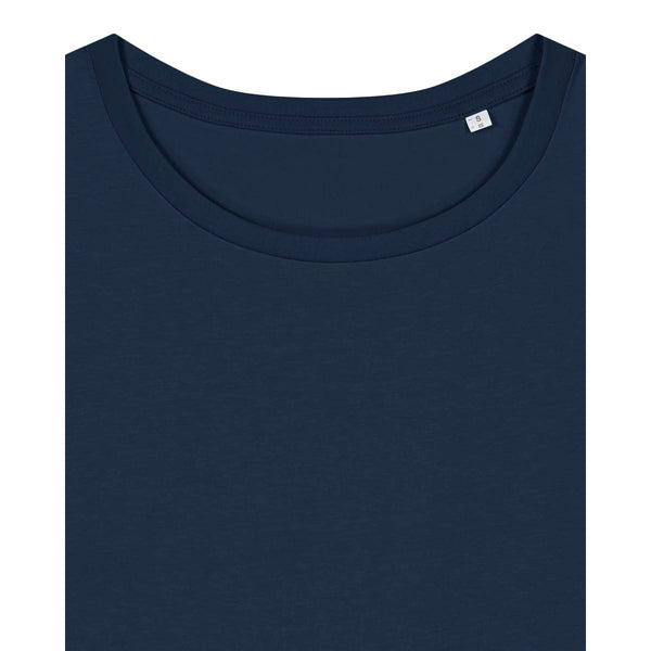 T Shirt Donna Con Scollo Tondo Ampio Stella Serena - personalizzabile con logo