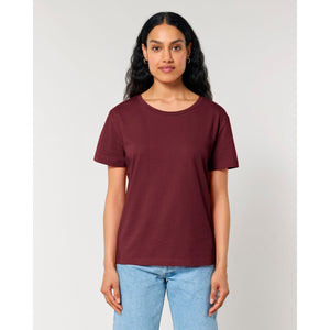 T Shirt Donna Con Scollo Tondo Ampio Stella Serena - personalizzabile con logo