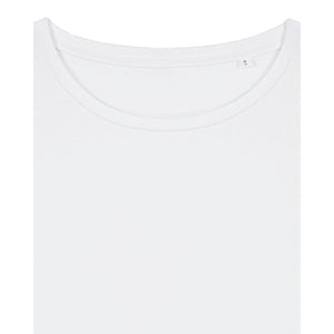 T Shirt Donna Con Scollo Tondo Ampio Stella Serena - personalizzabile con logo