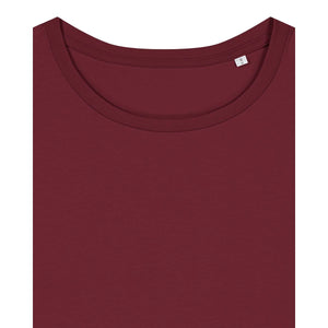 T Shirt Donna Con Scollo Tondo Ampio Stella Serena - personalizzabile con logo