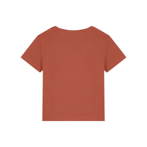 T Shirt Donna Con Scollo Tondo Ampio Stella Serena - personalizzabile con logo