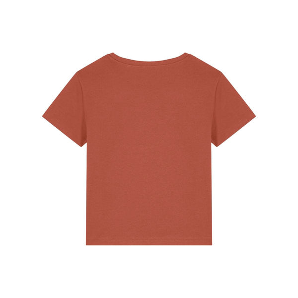 T Shirt Donna Con Scollo Tondo Ampio Stella Serena - personalizzabile con logo
