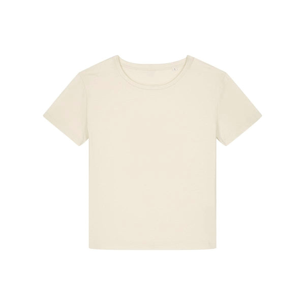 T Shirt Donna Con Scollo Tondo Ampio Stella Serena natural / XS - personalizzabile con logo