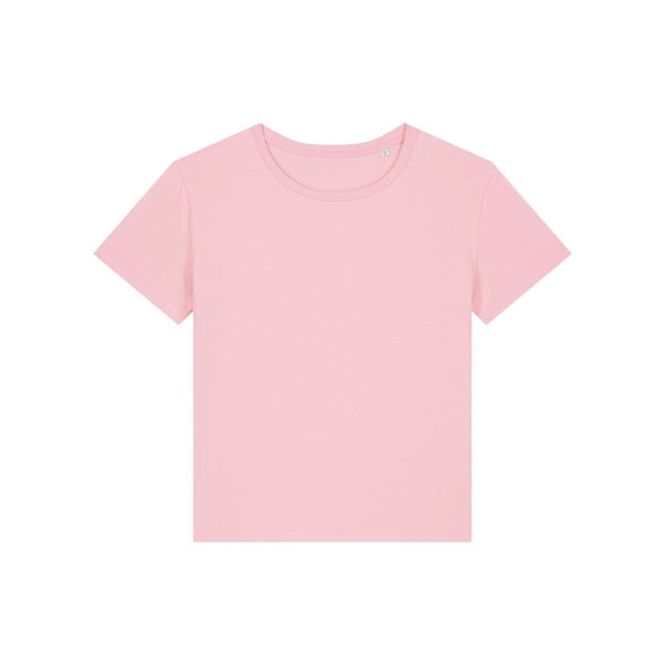 T Shirt Donna Con Scollo Tondo Ampio Stella Serena rosa / XS - personalizzabile con logo