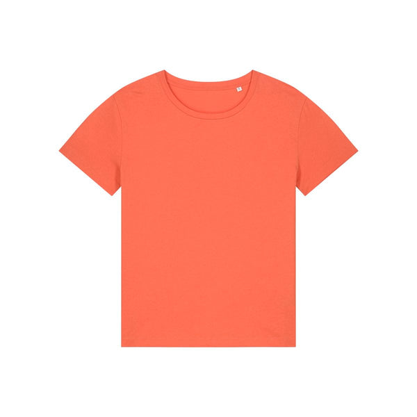 T Shirt Donna Con Scollo Tondo Ampio Stella Serena rosso / XS - personalizzabile con logo