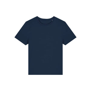 T Shirt Donna Corta Fitted Stella Ella blu navy / XS - personalizzabile con logo