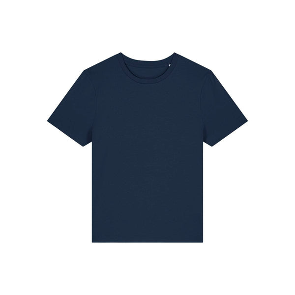 T Shirt Donna Corta Fitted Stella Ella blu navy / XS - personalizzabile con logo