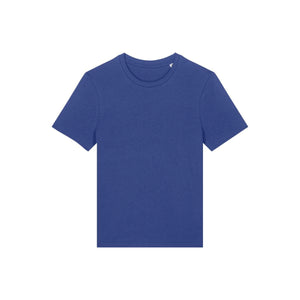 T Shirt Donna Corta Fitted Stella Ella blu / XS - personalizzabile con logo