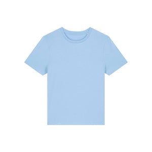 T Shirt Donna Corta Fitted Stella Ella blue soul / XS - personalizzabile con logo