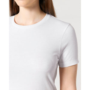 T Shirt Donna Corta Fitted Stella Ella - personalizzabile con logo