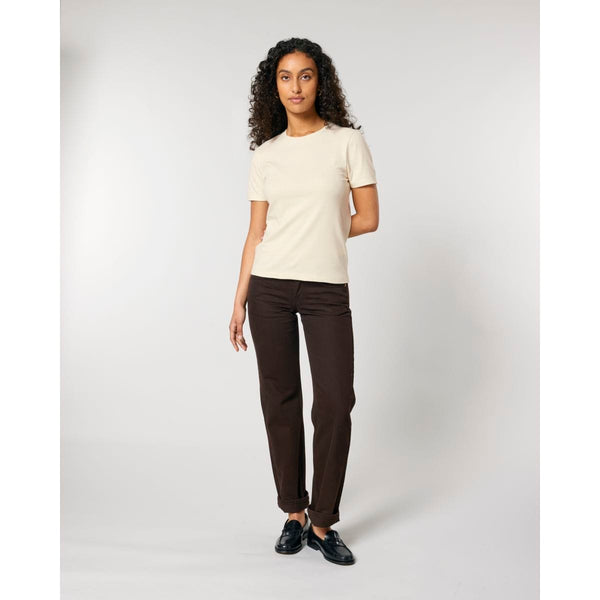 T Shirt Donna Corta Fitted Stella Ella - personalizzabile con logo