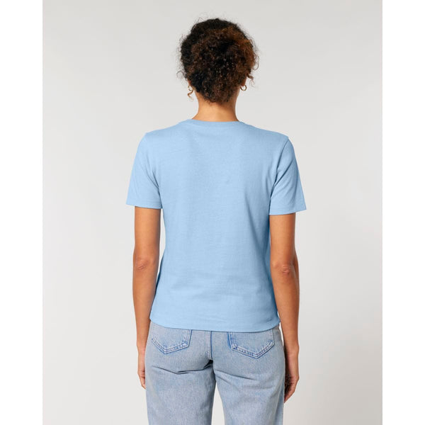 T Shirt Donna Corta Fitted Stella Ella - personalizzabile con logo