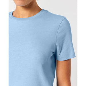 T Shirt Donna Corta Fitted Stella Ella - personalizzabile con logo