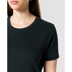 T Shirt Donna Corta Fitted Stella Ella - personalizzabile con logo
