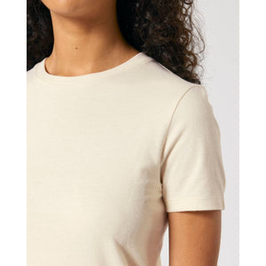 T Shirt Donna Corta Fitted Stella Ella - personalizzabile con logo