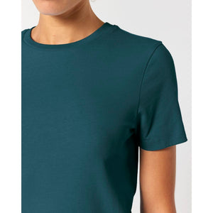 T Shirt Donna Corta Fitted Stella Ella - personalizzabile con logo