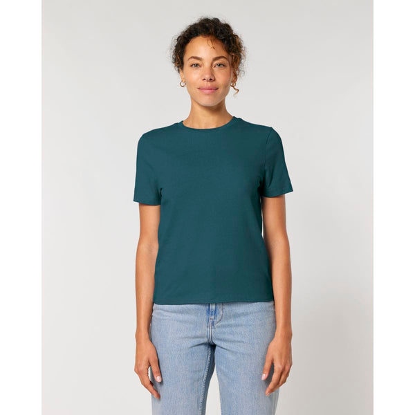 T Shirt Donna Corta Fitted Stella Ella - personalizzabile con logo