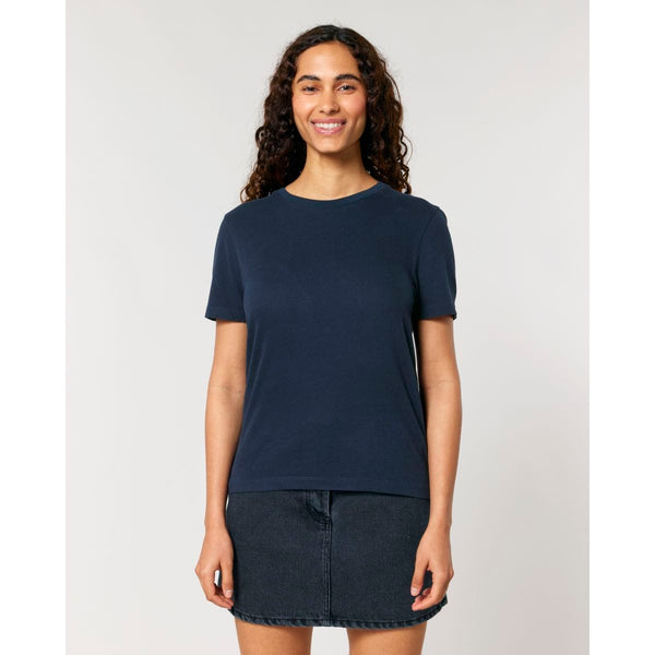 T Shirt Donna Corta Fitted Stella Ella - personalizzabile con logo