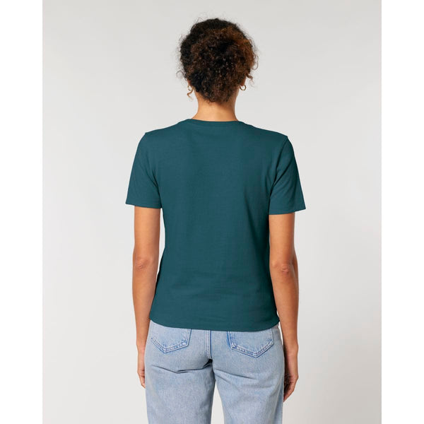 T Shirt Donna Corta Fitted Stella Ella - personalizzabile con logo