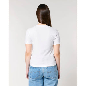 T Shirt Donna Corta Fitted Stella Ella - personalizzabile con logo
