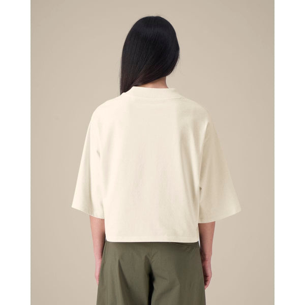 T Shirt Donna Corta In Cotone Riciclato Stella Raya - personalizzabile con logo