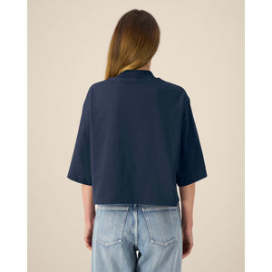 T Shirt Donna Corta In Cotone Riciclato Stella Raya - personalizzabile con logo